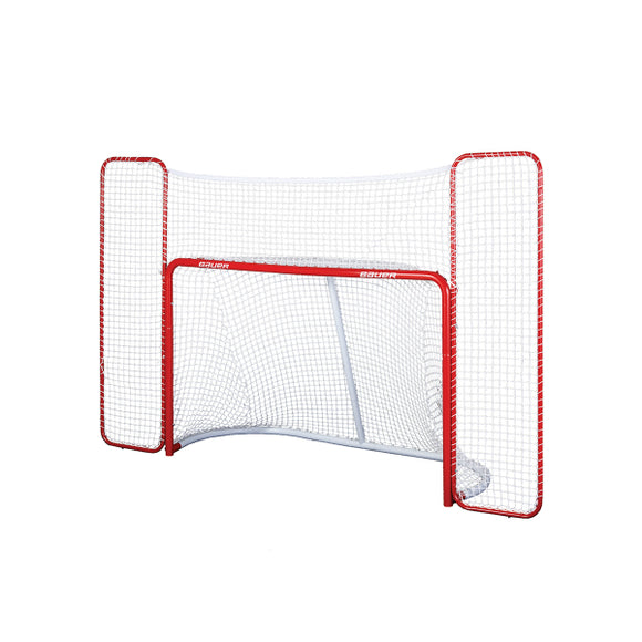 BAUER PERFORMANCE HOCKEY GOAL WITH BACKSTOP