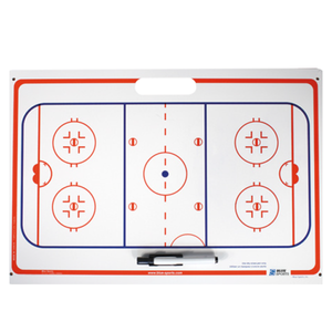 BLUE SPORTS HOCKEY BOARD WITH SUCTION CUPS 2 COL 16"X24"