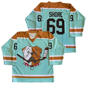 SUDBURY BLUEBERRY BULLDOGS SENIOR ADULT FAN HOCKEY JERSEYS