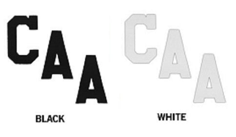 A&R Captain Letters BLACK - C and A packs