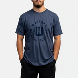 WARROAD Player Collection Tee - Heather Grey and Heather Denim